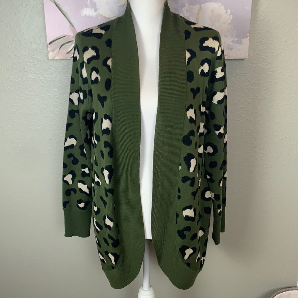 Love Ellie Animal Print Cardigan